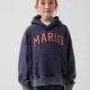 Super Mario Vintagesoft Relaxed-hoodie för barn