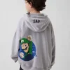 Super Mario Vintagesoft Relaxed-hoodie för barn