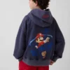Super Mario Vintagesoft Relaxed-hoodie för barn