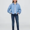 Superskinny-Jeans för barn med medelhög midja