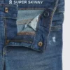 Superskinny-Jeans för barn med medelhög midja