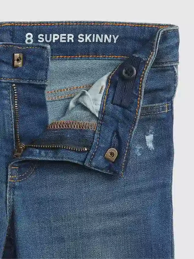 Superskinny-Jeans för barn med medelhög midja