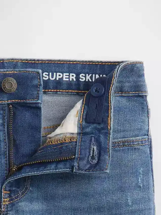 Superskinny-Jeans för barn med medelhög midja