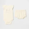 Supima®-bodysuit med björnmotiv för spädbarn