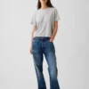 Supima®-bomullst-shirt i avslappnad passform