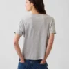 Supima®-bomullst-shirt i avslappnad passform
