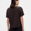 Supima®-bomullst-shirt i avslappnad passform