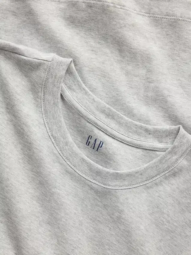 Supima®-bomullst-shirt i avslappnad passform