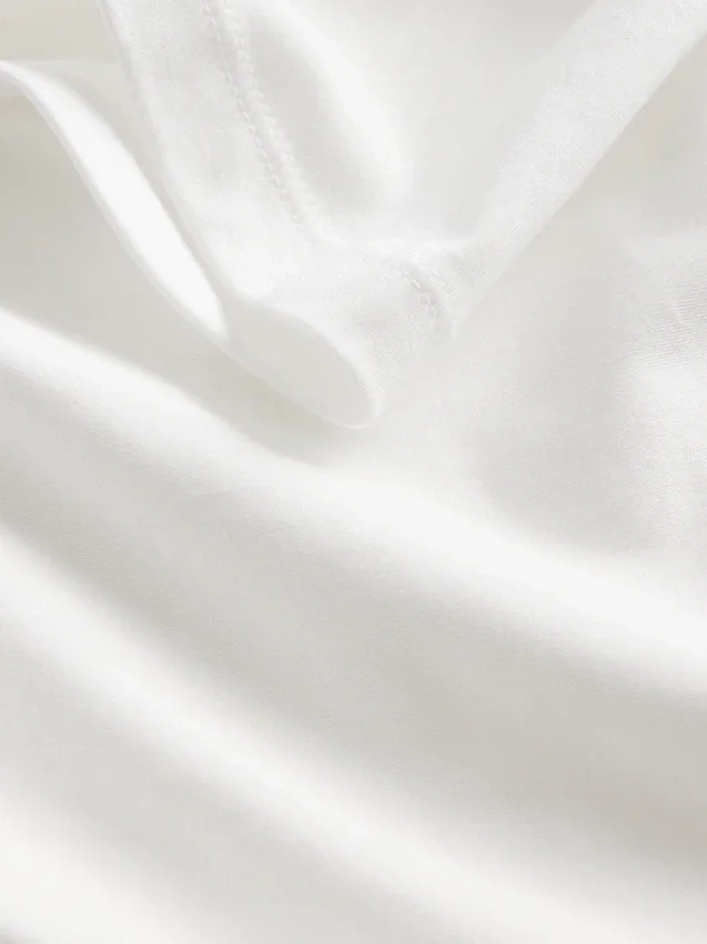 Supima®-bomullst-shirt i avslappnad passform