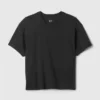 Supima®-bomullst-shirt i avslappnad passform