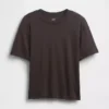 Supima®-bomullst-shirt i avslappnad passform