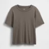 Supima®-bomullst-shirt i avslappnad passform