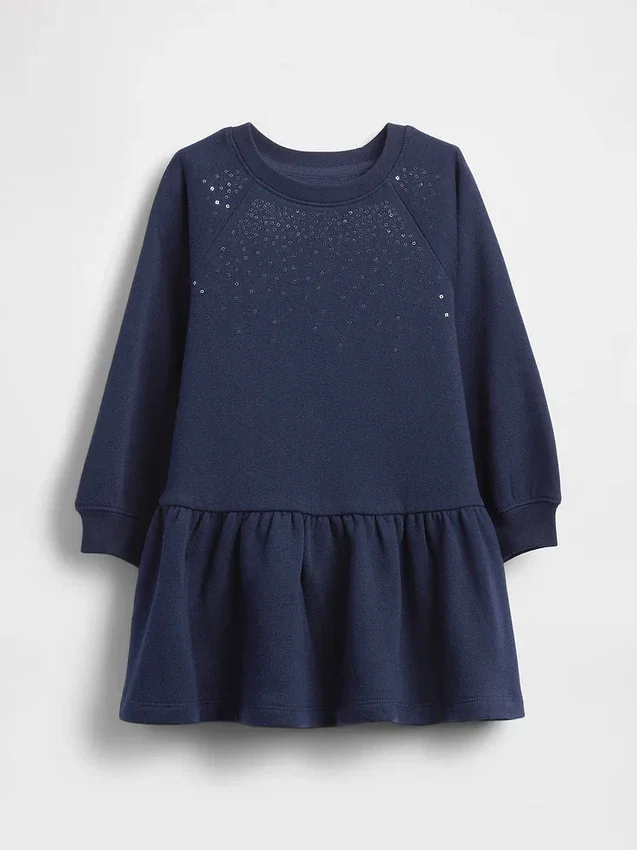 Sweatshirtklänning för Baby & Småbarn