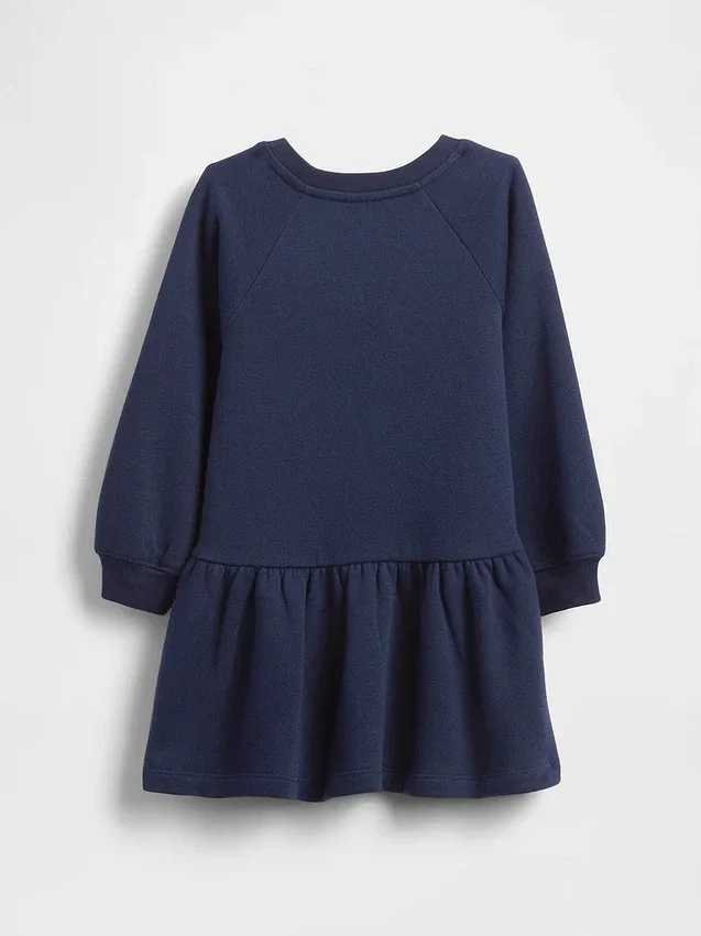 Sweatshirtklänning för Baby & Småbarn