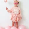 Sweet Wink Birthday Girl Sprinkle-stickad tröja