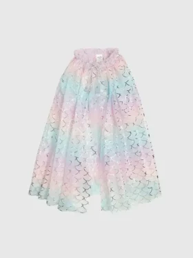 Sweet Wink sjöjungfru-cape i ombré