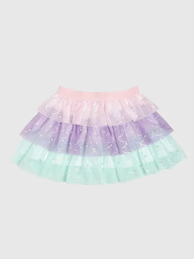Sweet Wink sjöjungfru-tutu-kjol med pärlor