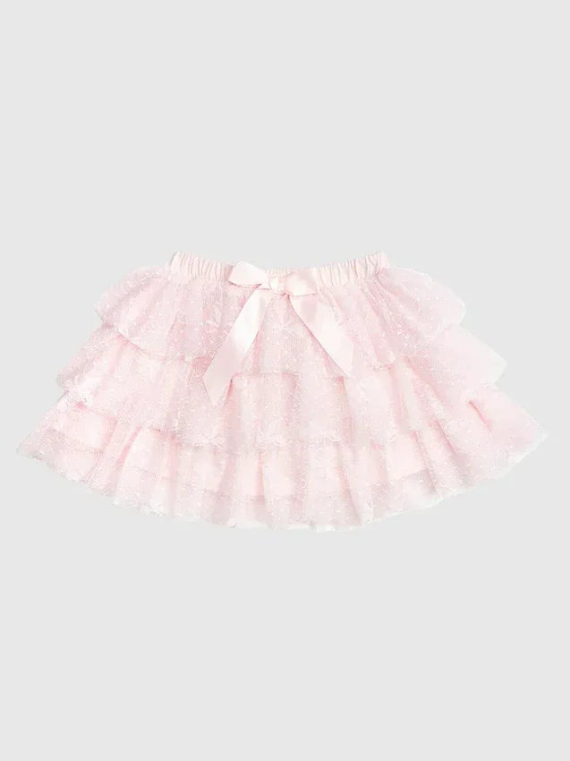 Sweet Wink-tutu med spets och flera lager