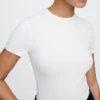 T-shirt-bodysuit i tättstickad jersey