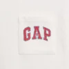 T-shirt för barn i tjockt tyg med avslappnad passform och Gap Logo