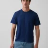 T-shirt för vuxna i tjockt tyg med avslappnad passform