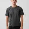 T-shirt för vuxna i tjockt tyg med avslappnad passform