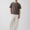 T-shirt för vuxna i tjockt tyg med avslappnad passform