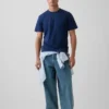 T-shirt för vuxna i tjockt tyg med avslappnad passform