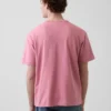 T-shirt för vuxna i tjockt tyg med avslappnad passform