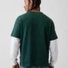 T-shirt för vuxna i tjockt tyg med avslappnad passform