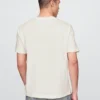T-shirt för vuxna i tjockt tyg med avslappnad passform