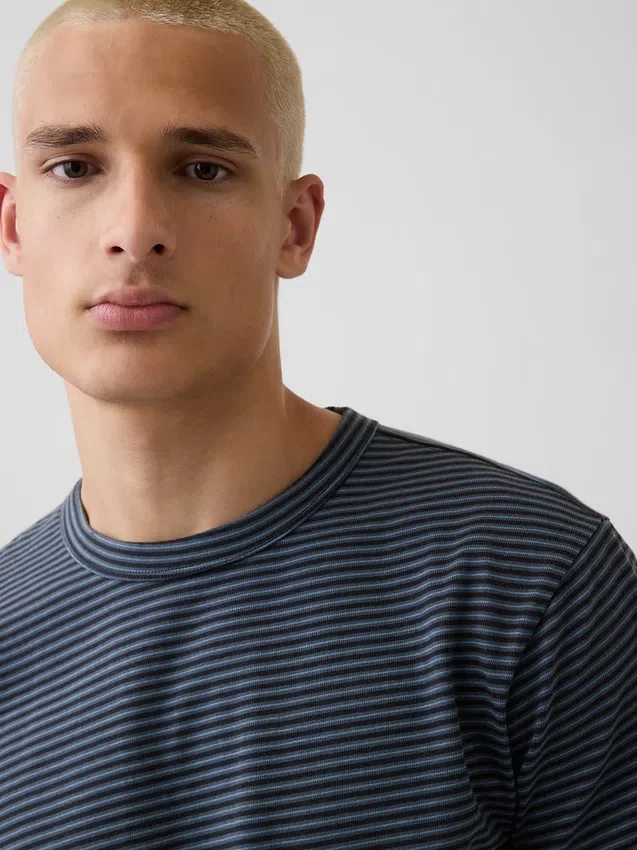 T-shirt för vuxna i tjockt tyg med avslappnad passform