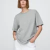 T-shirt för vuxna i tjockt tyg med avslappnad passform