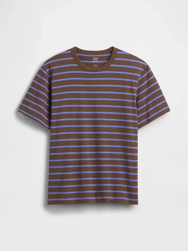T-shirt för vuxna i tjockt tyg med avslappnad passform