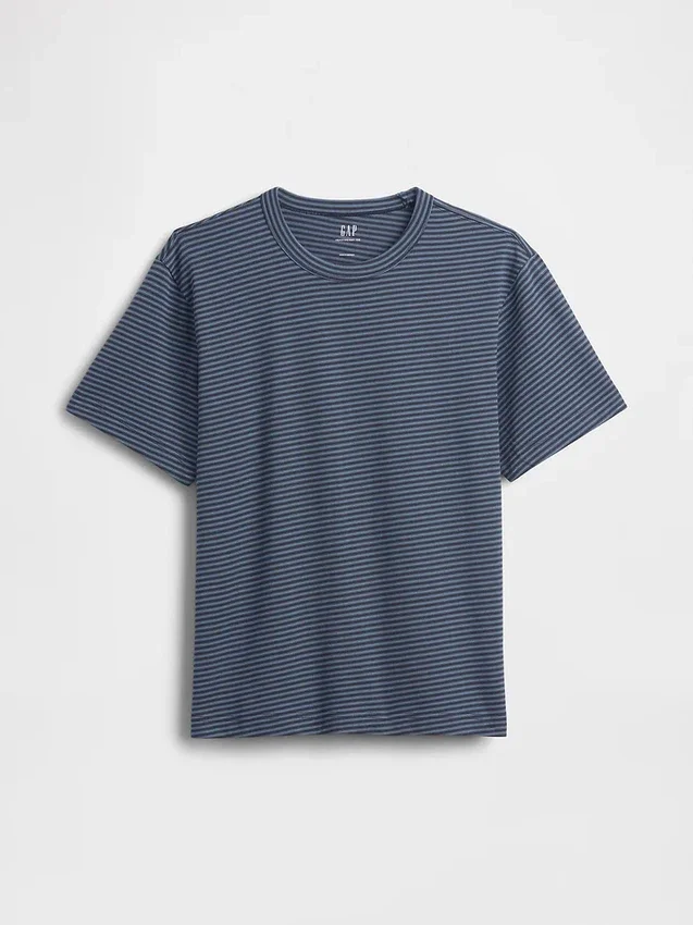 T-shirt för vuxna i tjockt tyg med avslappnad passform