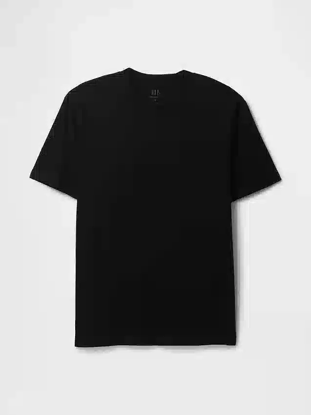 T-shirt för vuxna i tjockt tyg med avslappnad passform