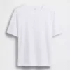 T-shirt för vuxna i tjockt tyg med avslappnad passform och logotyp