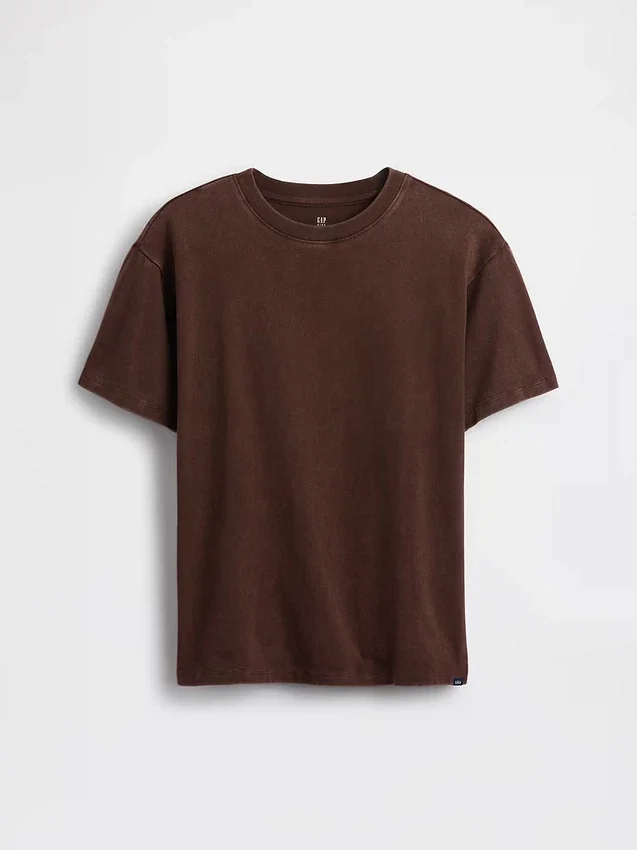 T-shirt i avslappnad passform för barn
