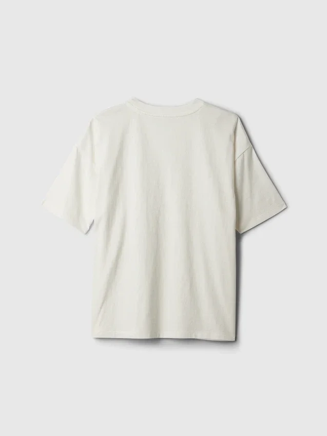 T-shirt i avslappnad passform för barn