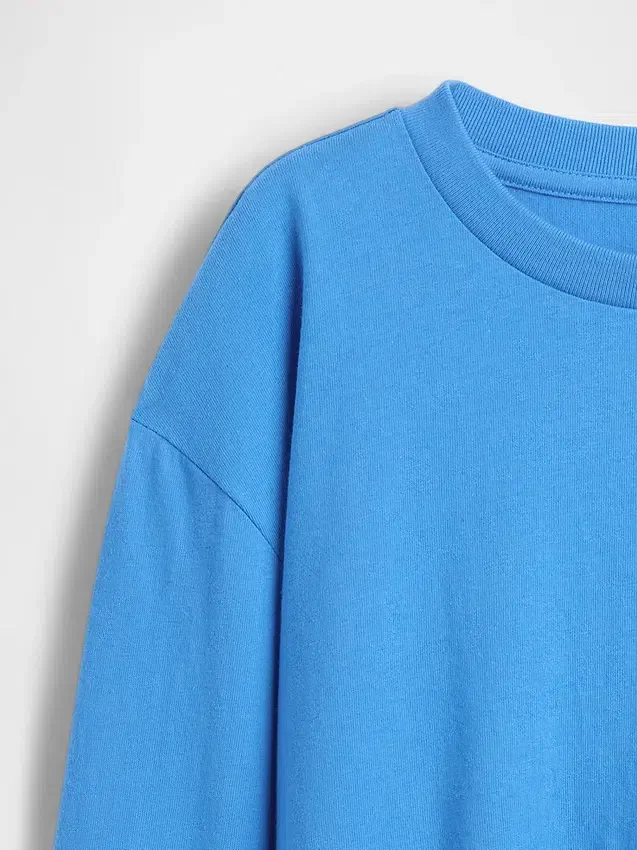 T-shirt i avslappnad passform för barn