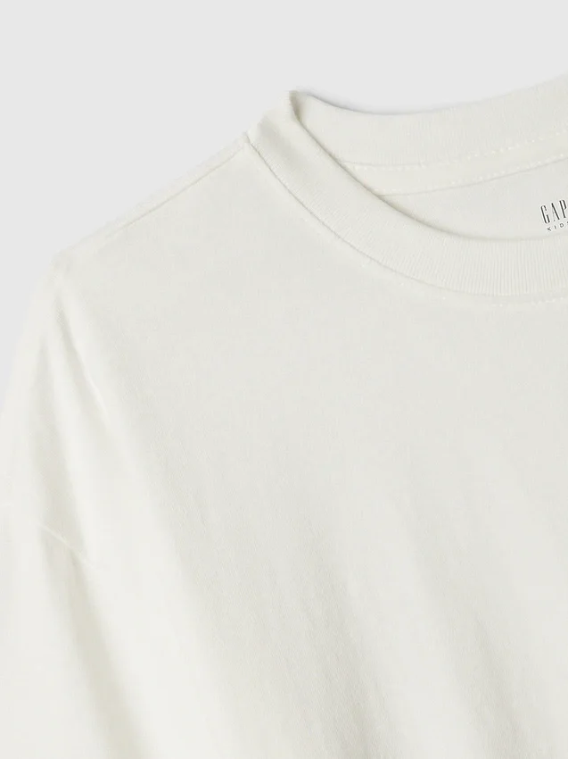 T-shirt i avslappnad passform för barn