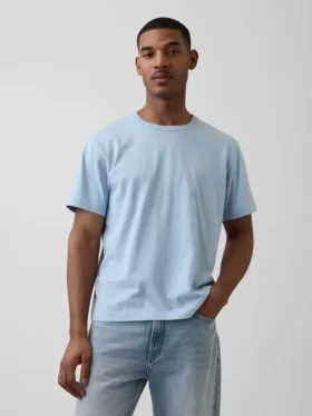 T-shirt i avslappnad passform för vuxna