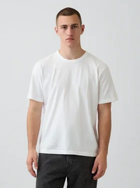 T-shirt i avslappnad passform för vuxna