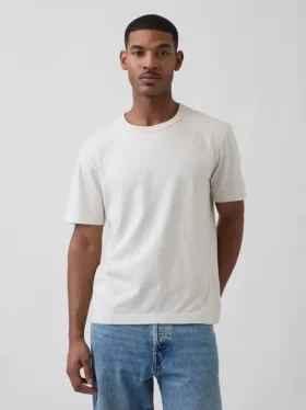 T-shirt i avslappnad passform för vuxna