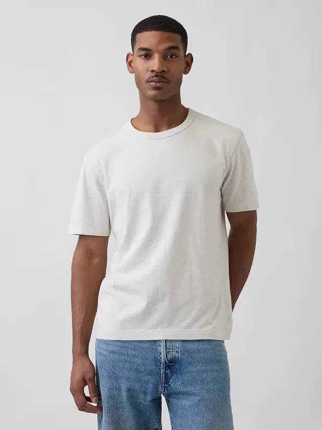 T-shirt i avslappnad passform för vuxna