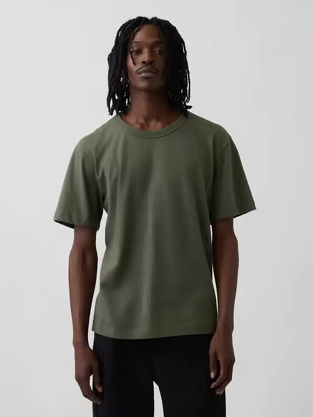 T-shirt i avslappnad passform för vuxna