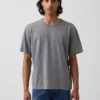 T-shirt i avslappnad passform för vuxna