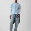 T-shirt i avslappnad passform för vuxna
