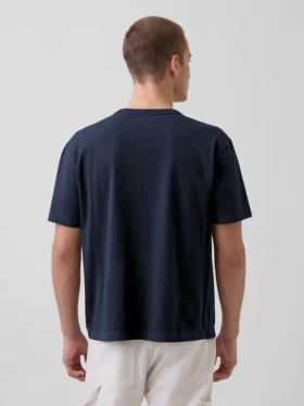 T-shirt i avslappnad passform för vuxna