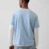 T-shirt i avslappnad passform för vuxna